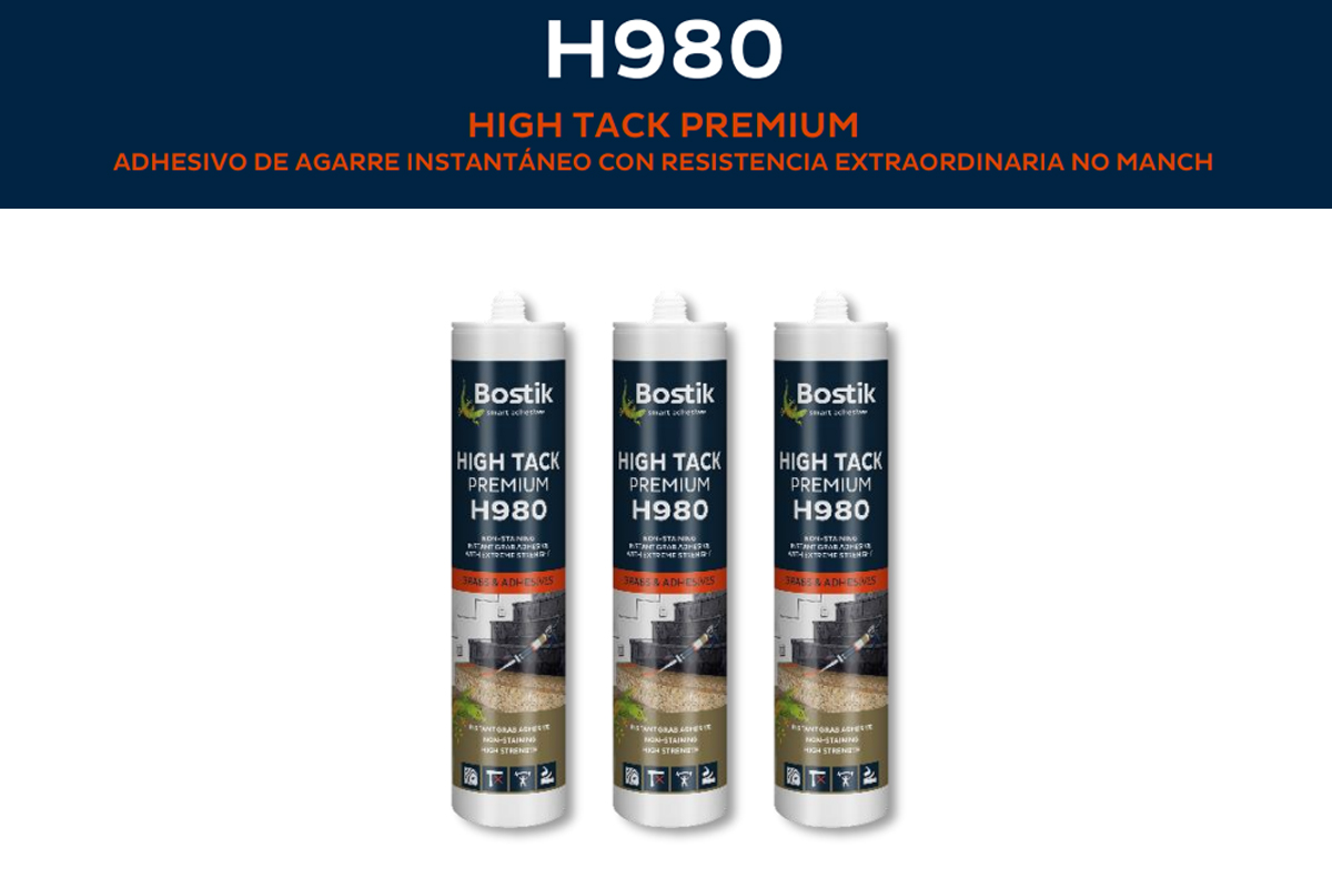 Adhesivo de agarre instantáneo H980 HIGH  TACK PREMIUM 