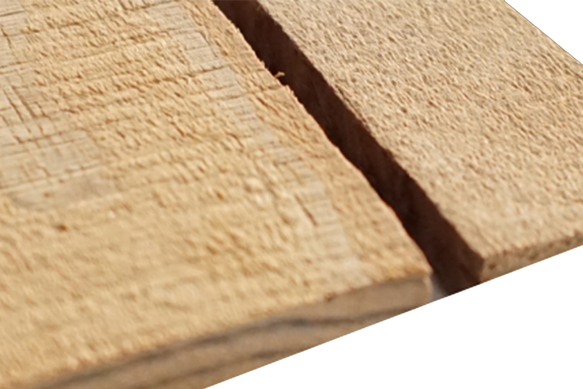 Tejuelas madera termotratada diseño rectangular 8x110x530mm